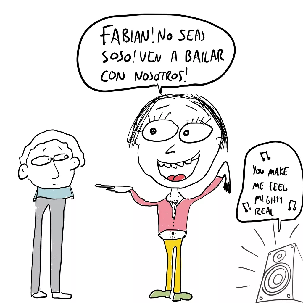 bailar me confunde